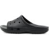 Crocs womens Classic Saturday Slides(Black 1)