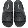 Crocs womens Classic Saturday Slides(Black 1)