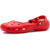 Crocs Classic Ballet, Ballet Slippers(Flame)