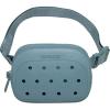 Crocs Classic Belt Waist Bag, Customizable Fanny Pack, Personalize with Jibbitz Charms, Pond, One Size(Pond)