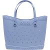 Crocs Classic Large Tote Bag | Durable | Washable | Waterproof(Blue Haze)