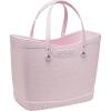 Crocs Classic Large Tote Bag | Durable | Washable | Waterproof(Pink Milk)