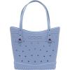 Crocs Classic Medium Tote Bag | Durable | Washable | Waterproof(Blue Haze)