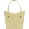 Crocs Classic Medium Tote Bag | Durable | Washable | Waterproof(Yellow Light)