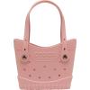 Crocs Classic Small Tote Bag | Durable | Washable | Waterproof(Powder Pink)