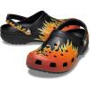 Crocs Unisex-Adult Classic Clog – Seasonal Graphic(Black/Multi)
