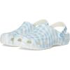 Crocs Unisex-Adult Classic Clog – Seasonal Graphic(White/Blue 1)