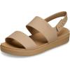 Crocs Women’s Brooklyn Backstrap Low Sandals(Cashew)