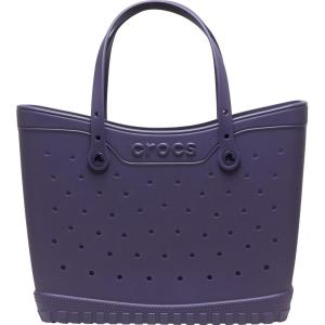 Crocs Classic Large Tote Bag | Durable | Washable | Waterproof(Nightshade)