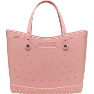 Crocs Classic Large Tote Bag | Durable | Washable | Waterproof(Powder Pink)