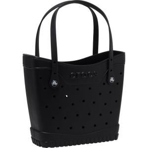 Crocs Classic Medium Tote Bag | Durable | Washable | Waterproof(Black)