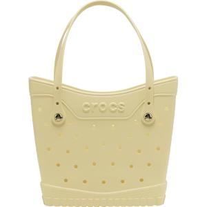 Crocs Classic Medium Tote Bag | Durable | Washable | Waterproof(Yellow Light)