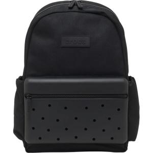 Crocs Nylon Backpack, Personalize with Jibbitz Charms, Cotton Candy, One Size(Black)