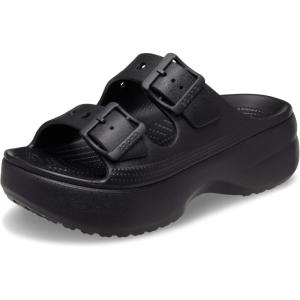 Crocs Saturday Platform Sandals(Black)