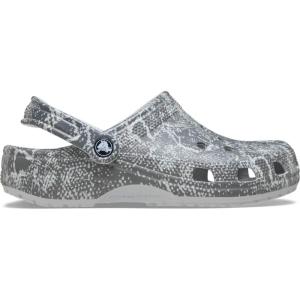 Crocs Unisex-Adult Classic Clog – Seasonal Graphic(Atmosphere/Multi Snake)