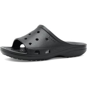 Crocs womens Classic Saturday Slides(Black 1)
