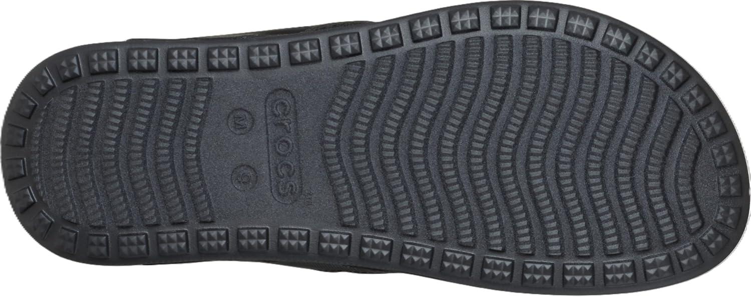 image:imageCrocs Mens Yukon Sport LR Lightweight Flip Flop SandalsBlackSlate Grey