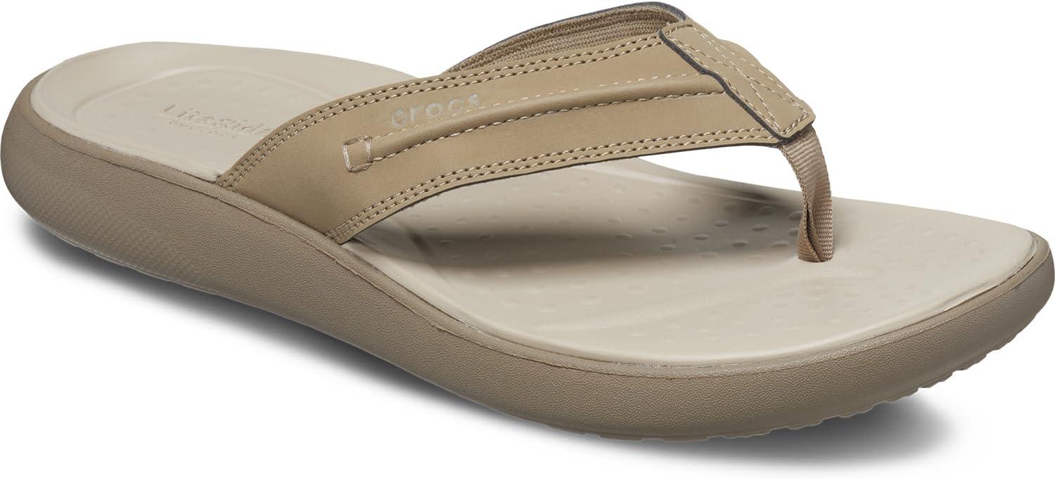 image:imageCrocs Mens Yukon Vista II Flip Flops SandalsKhaki
