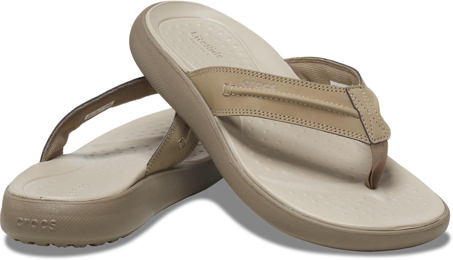 image:imageCrocs Mens Yukon Vista II Flip Flops SandalsKhaki