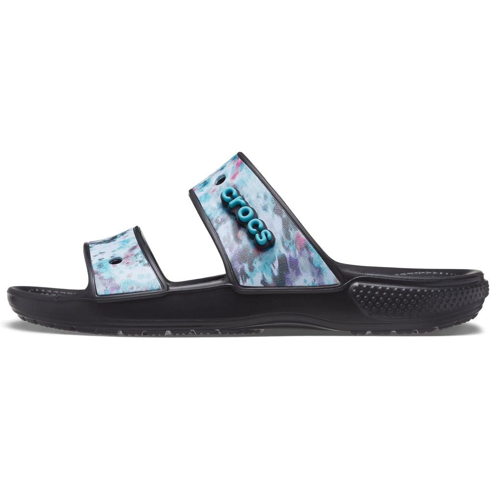 image:imageCrocs UnisexAdult Classic Slide SandalMultiBlack