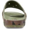 Crocs Classic Saturday Slides(Army Green/Multi)