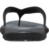 Crocs Men’s Coast Flip Flops, Sandals for Men(Black/Slate Grey)
