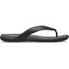 Crocs Men’s Coast Flip Flops, Sandals for Men(Black/Slate Grey)