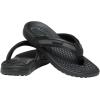 Crocs Men’s Yukon Sport LR Lightweight Flip Flop Sandals(Black/Slate Grey)