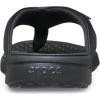 Crocs Men’s Yukon Sport LR Lightweight Flip Flop Sandals(Black/Slate Grey)