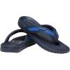 Crocs Men’s Yukon Sport LR Lightweight Flip Flop Sandals(Blue Bolt/Navy)