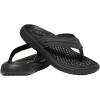 Crocs Men’s Yukon Vista II Flip Flops Sandals(Black/Black)