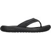 Crocs Men’s Yukon Vista II Flip Flops Sandals(Black/Black)