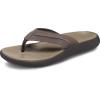Crocs Men’s Yukon Vista II Flip Flops Sandals(Espresso)