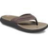 Crocs Men’s Yukon Vista II Flip Flops Sandals(Espresso)