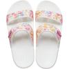 Crocs Unisex-Adult Classic Slide Sandal(Multi/White)