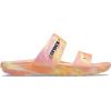 Crocs Unisex-Adult Classic Slide Sandal(Papaya/Multi)