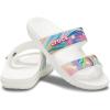 Crocs Unisex-Adult Classic Slide Sandal(Rainbow Swirl)