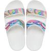 Crocs Unisex-Adult Classic Slide Sandal(Rainbow Swirl)