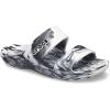 Crocs Unisex-Adult Classic Slide Sandal(White/Black)