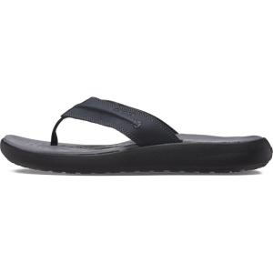 Crocs Men’s Yukon Vista II Flip Flops Sandals(Black)