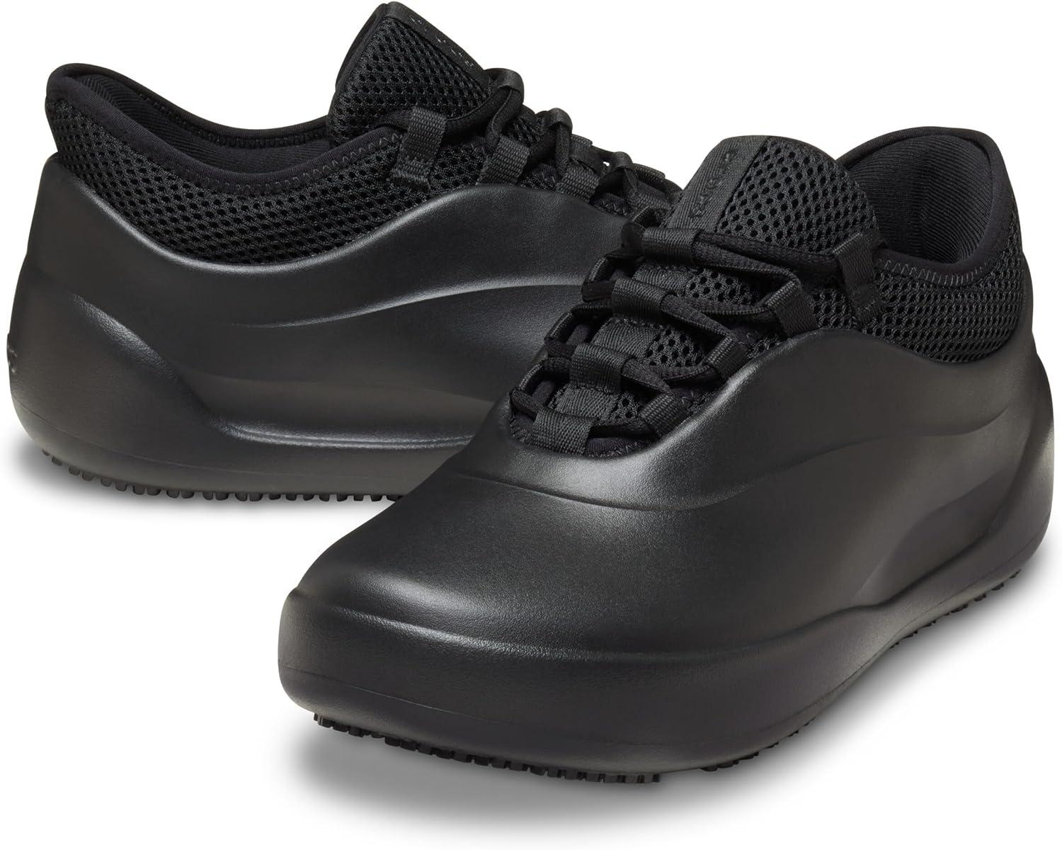 image:imageCrocs Mens Bistro Work Sneaker Enclosed Toe Slip Resistant All Day ComfortBlack
