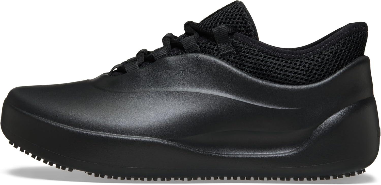 image:imageCrocs Mens Bistro Work Sneaker Enclosed Toe Slip Resistant All Day ComfortBlack