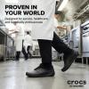 Crocs Men’s Bistro Work Sneaker | Enclosed Toe | Slip Resistant | All Day Comfort(Black)