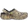 Crocs Unisex-Child Classic Realtree Lined Clog(Khaki/Multi)