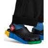 Crocs Unisex-Adult Classic Lego System Clogs, Lego Shoes for Women and Men(Black)