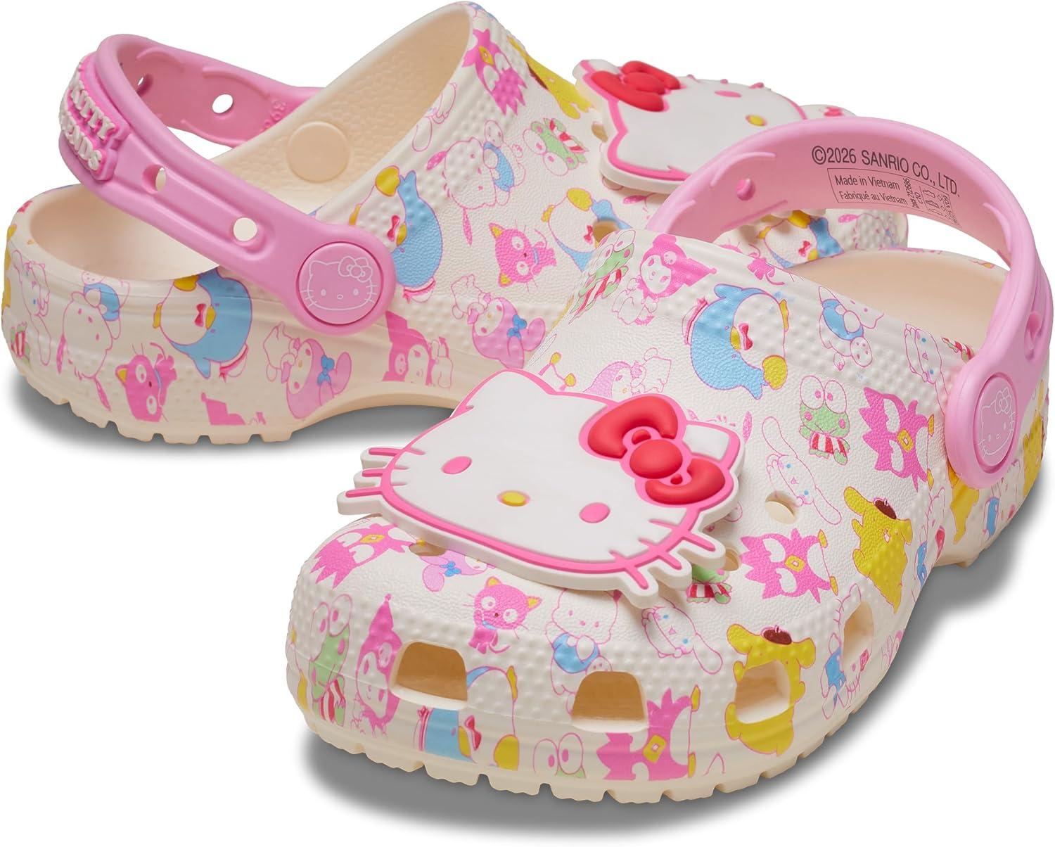 image:imageCrocs Kids Sanrio Hello Kitty amp Friends Classic ClogsHello Kitty Pastel