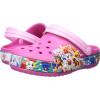 Crocs Unisex-Child Paw Patrol Clogs, Kid and Toddler Shoes(Fuchsia)