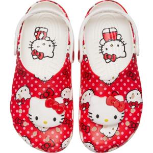 Crocs Kids’ Sanrio Hello Kitty & Friends Classic Clogs(Multi/Red)