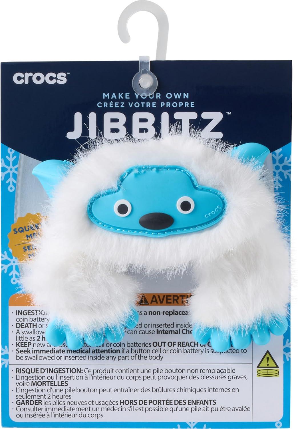 image:imageCrocs Jibbitz Cute Pets amp Animals Shoe Charm Packs MakeYourOwn Yeti Plush 5Pack