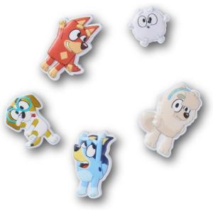 Crocs Jibbitz Kids’ Characters Shoe Charm Packs(Bluey Multi)